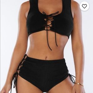 70s Terry Booty Short and Crop Top